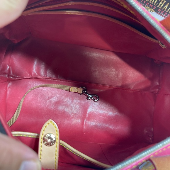 Dooney & Bourke Pink Satchel - Picture 14 of 15